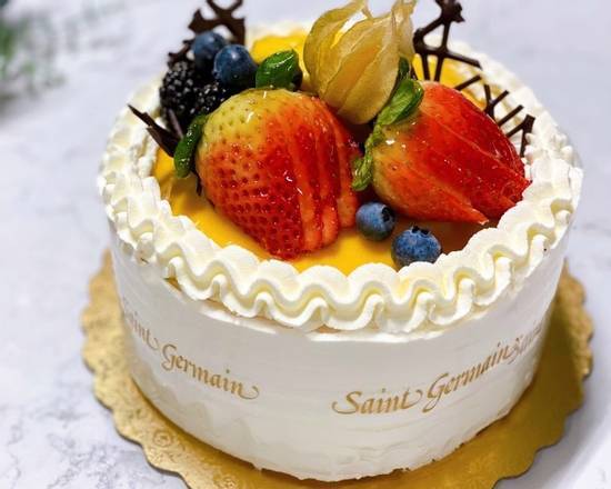 Mango Pudding Cake (芒果布甸蛋糕) [6in]